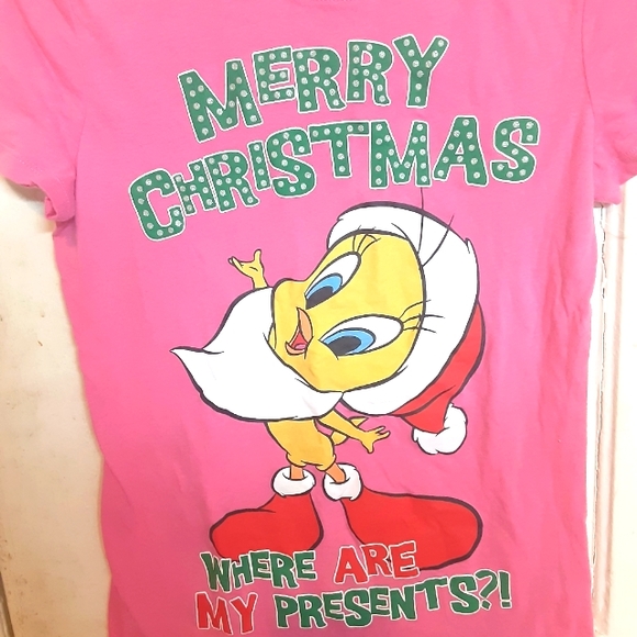 Looney Tunes short sleeve top size M - Picture 4 of 5